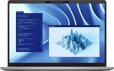Produktbild von Dell Latitude 7455, Qualcomm Snapdragon, 3,4 GHz, 35,6 cm (14"), 2560 x 1600 Pixel, 32 GB, 1 TB