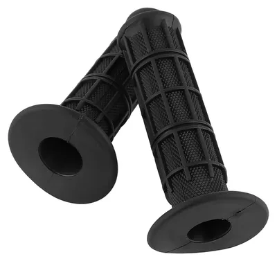 Zdjęcie produktu dla 1 para uniwersalnych silikonowych uchwytów kierownicy motocyklowej 22/25 mm 7/8", nowe, czarne