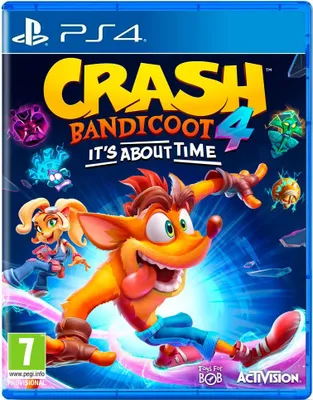 Produktbild von Activision Crash Bandicoot 4: It’s About Time!, PlayStation 4, E10+ (Jeder über 10 Jahre), Physische Medien