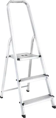 Obrázek produktu pro 3stupňový žebřík pro domácnost, vyrobený z hliníku