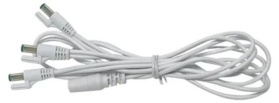 Productafbeelding van Ext. Cable 3-output Type U W 12x4x18 cm Kersthuisje LEMAX