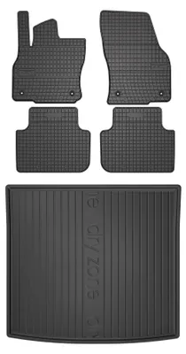 Obrázok produktu pre Gumové autokoberce SolidPRO + vaňa kufra DryZone pre: Audi Q3 Sportback I 2019-2025 SUV 5 ks