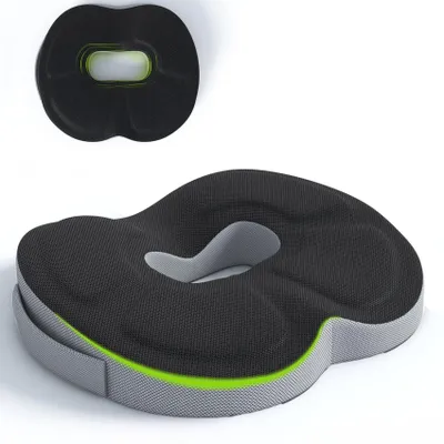 Image de Solidchoice - Coussin anti-escarres - Coussin orthopédique en forme de donut pour soulager la douleur