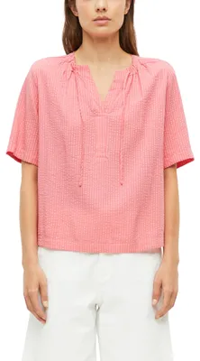 Productafbeelding van s.Oliver damesblouses – Relaxte pasvorm, mix van viscose, alomvattend print