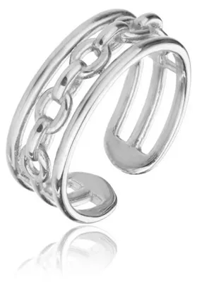 Image de Bague ouverte en acier e Argent Bague MCR23001S
