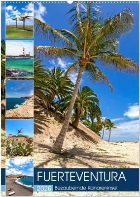 Produktbild von FUERTEVENTURA Bezaubernde Kanareninsel (Wandkalender 2026 DIN A2 hoch), CALVENDO Monatskalender