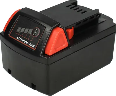 Produktbild von EXTENSILO Akku kompatibel mit Milwaukee 0521-20, 0521-21, 0521-22, 0522-20, 0522-21, 0522-22, 0522-24, 0522-25 Werkzeug (5000 mAh, Li-Ion, 18 V)