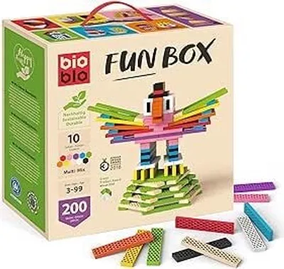 Zdjęcie produktu dla Klocki Balansujące Drewniane 200 szt. Montessori