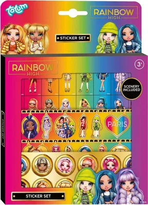 Produktbild von Totum Rainbow High Sticker Set