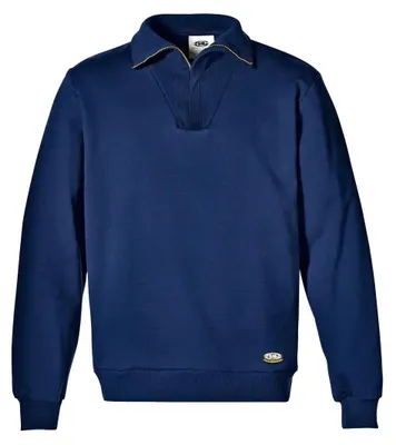Image de Sweat-shirt pour homme Sir Safety Flamestat, ignifuge et antistatique, bleu, 3XL, bleu