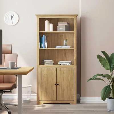 Imagen del producto de Maison Exclusive - Estantería BODO, 3 niveles, 82 x 40 x 173 cm, fabricada en material de madera