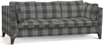 Produktbild von Dekoria Bezug für Stockholm 3-Sitzer Sofa, grau-anthrazit, Stockholm 3-Sitzer