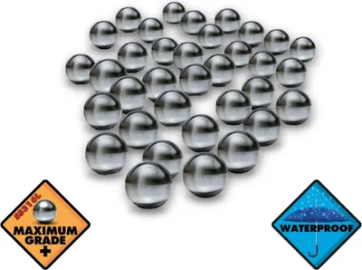 Produktbild von Green Stuff World - 8mm Agitatorkugeln aus Edelstahl, 35 Stück