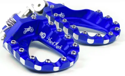 Produktbild von S3 Hard Rock Enduro Fußrasten Aluminium blau