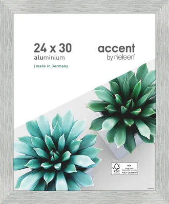Obrázok produktu pre Hliníkový rám obrazu Accent Star 24x30 cm štruktúra strieborná matná