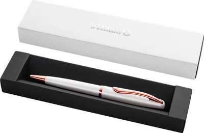 Produktbild von Pelikan Kugelschreiber Jazz Noble Elegance K36 Perlmutt Weiß Geschenkbox