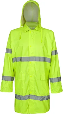 Produktbild von Warnschutzjacke Regenjacke Arbeitsjacke Warnjacke Wetterjacke Grün Gelb (SAT-Z) Gr. L