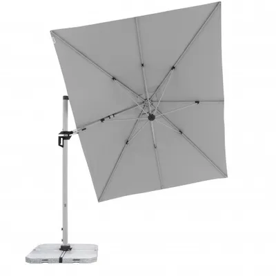 Obrázek produktu pro Doppler ACTIVE 350 x 260 cm – výkyvný zahradní slunečník s boční tyčí : Desén látky - 827