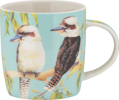 Image de BIRD TALK Gobelet 370 ml, Kookaburras, porcelaine, en boîte cadeau