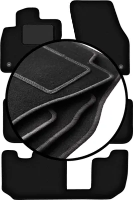 Image de Jeu de tapis en velours pour : Volkswagen Tiguan Allspace 7 places (2017-)