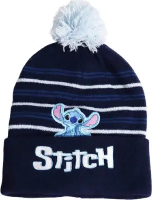 Produktbild von Disney Lilo und Stitch Kinder Wintermütze Gr. 52 bis 54 – Blau / 52