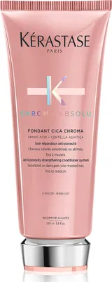 Produktbild von Kérastase | Odżywka do włosów przerzedzonych, zniszczonych lub uszkodzonych i farbowanych, Cica Chroma Conditioner, Chroma Absolu, 200 ml