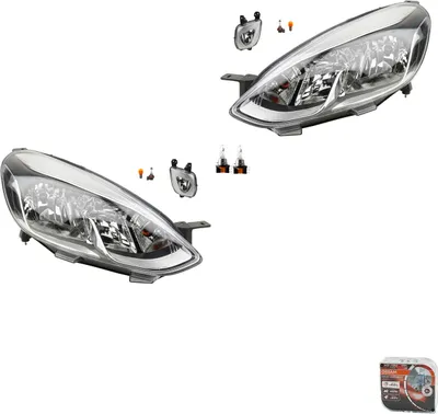 Produktbild von Scheinwerfer Satz + Osram Night Breaker Laser passend für Ford Fiesta 17 05/17-5 2118578 H1BB13W029AD 2118582 H1BB13W030AD 2112644 2112660 Johns
