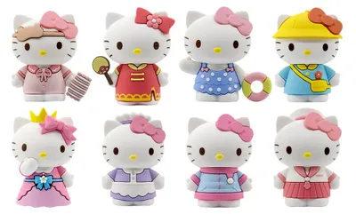 Produktbild von Sanrio Dress-Up Series Minifiguren Hello Kitty 7 cm