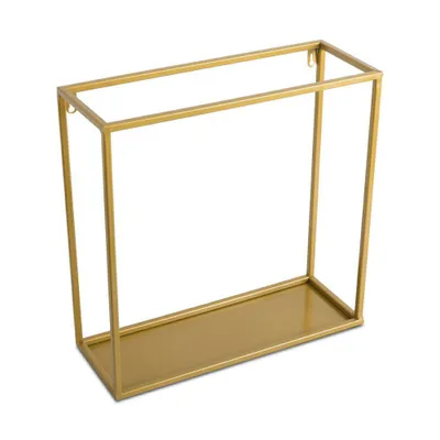 Produktbild von Wandregal Metall gold 40 cm GLAM