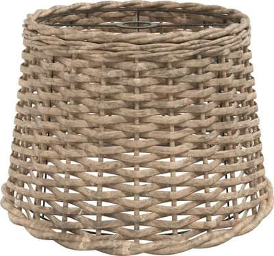 Produktbild von vidaXL Lampenschirm Braun Ø40x26 cm Korbweide