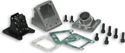 Image de Kit de collecteur d'admission Malossi pour kit de membranes VL7 PHBG, avec joint, pour Garelli