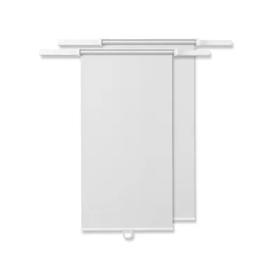 Produktbild von 2er Set Verdunklungsrollo 76 x 150 cm Rollo Verdunkelung Rollladen Weiß Jalousie Verdunkelungsrollo Sonnenschutz Fensterrollo