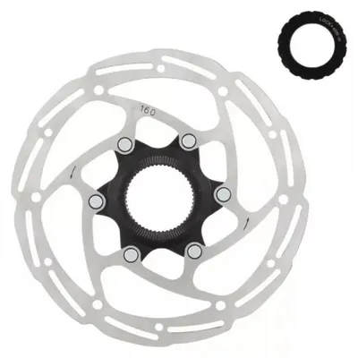 Produktbild von Bremsscheibe WAG 140 mm Centerlock mit Verschlussring