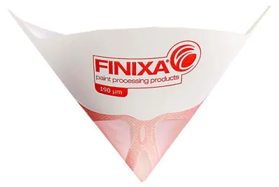 Produktbild von i-prema Einweg-Lacksieb 190 µm, 10 Stück, Lackfiltersieb/Farbsieb, trichterförmig, 285 x 150 mm