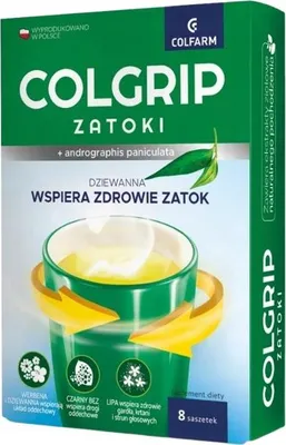 Produktbild von Colgrip Sinus Immunsystem Colfarm 8 Beutel