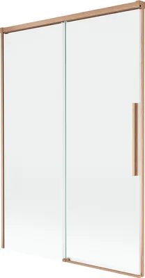 Zdjęcie produktu dla Mexen Rox parawan nawannowy 2-skrzydłowy rozsuwany 120 x 150 cm, transparent, miedź szczotkowana - 8C9-120-001-65-00