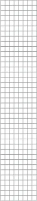 Produktbild von Drahtgitter-Seitenwand für Schulte Fachbodenregale mit Stecksystem | HxT 195x40cm | Glanzverzinkt