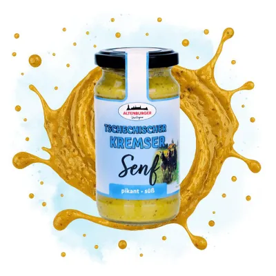 Produktbild von Tschechischer Kremser Senf, 200 ml