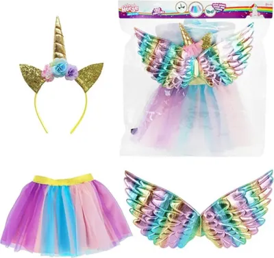 Obrázok produktu pre Toi-Toys - Detský kostým - Dream Horse kostým jednorožec (s krídlami + tutu)