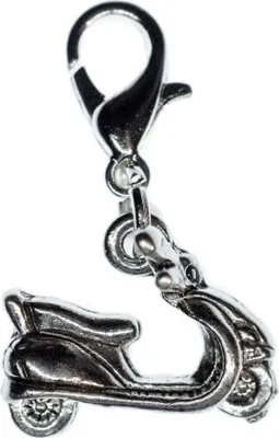 Produktbild von Roller Mofa Charm Anhänger Bettelarmband Miniblings Charms Motorroller Scooter