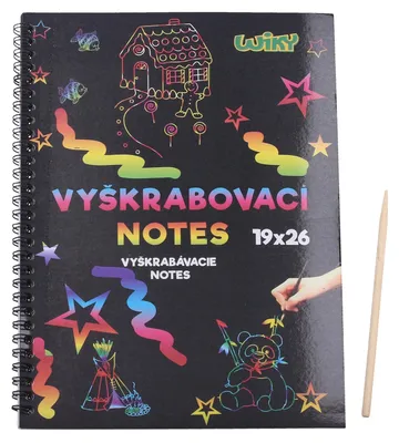 Productafbeelding van Krasnotitieboekje 26x19cm / 10 vellen