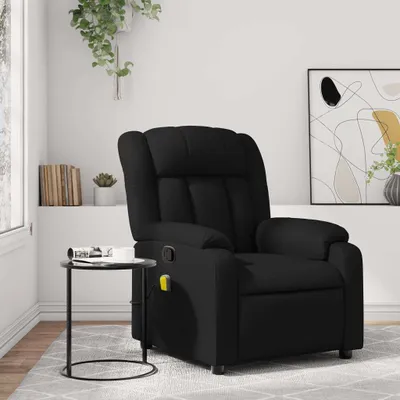 Produktbild von Cloris DesignMöbel Massagesessel Schwarz Kunstleder , Klassische Sessel 2024 Neu