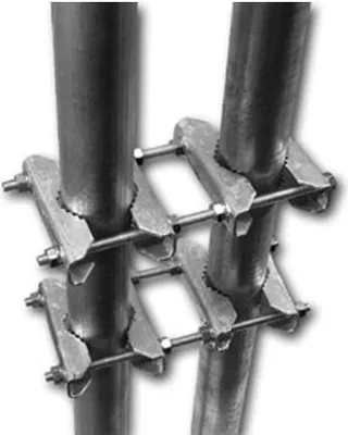 Image de Support de tube pour mât jusqu'à 60 mm, pour un montage extérieur stable