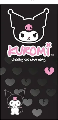 Produktbild von Hello Kitty Sanrio Kuromi Strandtuch