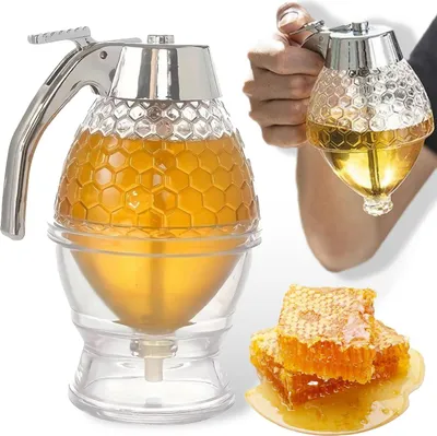 Obrázok produktu pre Dávkovač medu Medový sirup Čokoládový sirup 200 ml