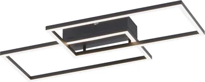 Obrázek produktu pro JUST LIGHT IVEN LED stropní svítidlo Regulovatelná barva světla 13,7W dvojité černá/bílá 14140-18