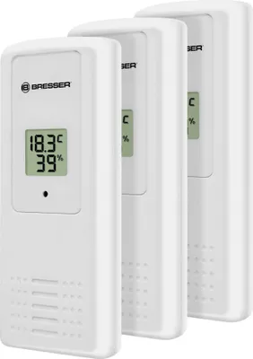 Immagine prodotto di Bresser Temeo Hygro Quadro - Termoigrometro - digitale - senza fili - nero