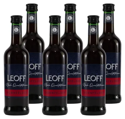 Produktbild von Leoff Dornfelder QbA -trocken- (12 x 0,25L)
