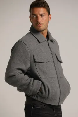 Produktbild von Bomberjacke in Wolloptik | Kenneth Cole