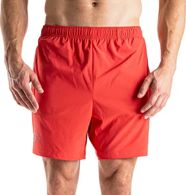 Produktbild von Herren Laufshorts Kurz mit Reißverschlusstaschen & reflektierendem Logo für Muay Thai Boxen